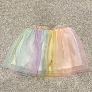 Disney jumping beans Pastel Rainbow Tulle Skort